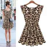 Vestido Leopard
