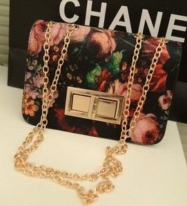 Bolsa Floral Retrô