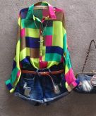 Blusa Geometrica